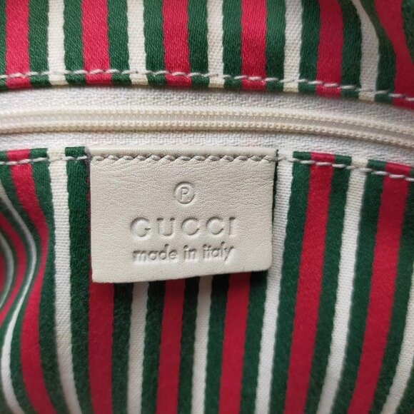 567258AD Gucci Tote Bag Brown Nylon - Picture 7 of 9